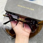 Rimless Square Fashion Glasses For Women Gradient Tinted Lens Glasses Fashion For Travel Driving Beach