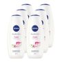 Nivea Rose & Almond Oil Shower Gel/body Wash - 6 X 500ML