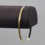 9CT Yellow Gold Plain Bangle