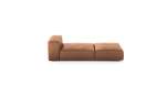 Lounger - Leather - Brown - 220CM X 105CM