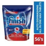 Finish Dishwasher Regular Tablets 56 Pack