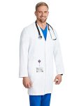 Healing Hands Lab Coat For Men's Luke Labcoat With 5 Pockets & 2-WAY Stretch Fabric 5151 L White