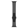 Silicone Strap For 42/44/45MM Apple Iwatch - Grey And Black