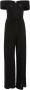 - Women Black Bardot Palazzo Jumpsuit