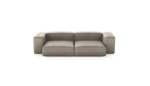 Two Module Sofa - Leather - Beige - 272CM X 136CM