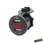 Kr Dual USB Port 4.2.A 12V