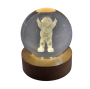 3D Astronaut Crystal Ball Night Lamp