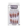 Basics Press On Nails - Ballerina Long