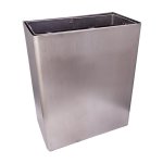 Wall Mounted Bin - Stainless Steel 24L - Sanitize Today