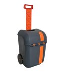 Rolo Ultimate 34-LITRE Multi-purpose Wheelie School Bag Grey + Orange