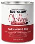 Rust-oleum Chalk Paint Ultra Matt Coat Chalked Farmhouse Red 1L