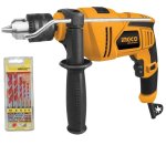 Ingco - Impact Drill 850W & Alpen Multicut Drill Bits 5PIECE