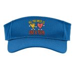 Valentines Day All You Need Love Pizza Funny Women Men Kids Sport Sun Visor Youth One Size Royal Blue