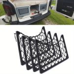 Large Stretch Mesh Storage Rack Cargo Mesh Mesh Magazine Rack Car Caravan Rv Boat Camper Bus Accessories