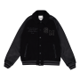 Briggs Black Baseball Jacket - Black / XXL