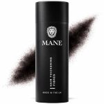 Mane Hair Building Fibers For Women & Men For Fine & Thinning Hair Thicker Fuller Looking Hairstyle Conceal Bald Spots - Black