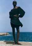 Off-the-shoulder Dress - Black