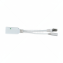 Passive Poe Injector Splitter 12-56VDC For Ip Cameras 1000 Mbps