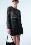 Shoulder-pad Jumper - Grey