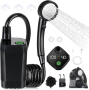 Portable Shower For Camping 6000MAH Rechargeable Camping Shower