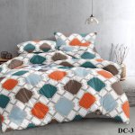 Heavy- Weight 115GSM Soft Touch Microfibre Duvet Cover Set DC-3 - Double