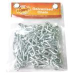 Galvanised Chain 4MMX2M Carded 4MMX2MT