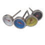 Steak Button Thermometers - Reusable 4 Pack
