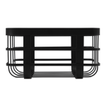 Ebony Napkin Holder 20CM