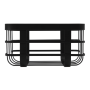 Ebony Napkin Holder 20CM