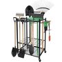 Zaygyize Garden Tool Organizer Yard Tool Organizer For Garage Garden Tool Organizer With Wheels Up To 35 Long-handled Tools/rakes/brooms Heavy Duty