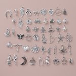 50PCS SET Mixed Exquisite Small Charms Suitable For Diy Jewelry Making Earrings Bracelets Making
