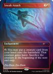 Sneak Attack Rainbow Foil Secret Lair Drop Series - Damaged Foil