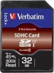 Verbatim 32GB Class 10 Sdhc Card