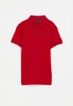 Polo Boys Austin Short Sleeve Golfer - Red