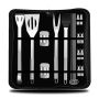 18-IN-1 Stainless Steel Braai Set With Case