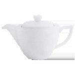 Arctic White Square Tea Pot
