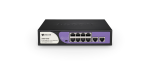 S1000-8P2F 10-PORT Unmanaged Poe+ Switch 90W
