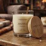 Candles & Things Zestful Lemongrass Soy Wax Candle 300M