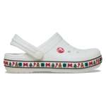 Crocband Holiday Clog Kids Age 5+ - White J6
