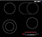 Elba 60CM Glass Ceramic Hob Black 02 LT4-01