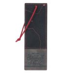 Faux Leather Bookmark - The Lord Is My Strength And Shield