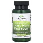 Swanson Full Spectrum Lion's Mane Mushroom 500MG 60CAPS Cosmetology.co.za