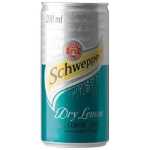Schweppes Dry Lemon Can 200ML - 24