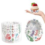 Kiopdse Easter Cupcake Liners Baking Supplies Standard Cups Cake Decorations Holiday Baking Essentials MINI Candy Muffin Pan Bun