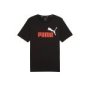 Puma - Ess Mens Logo Tee Blue White - XL