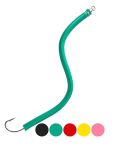 Bluewing Trolling Tube Fishing Lure With Soft Stainless Steel Wire And Single Hook Saltwater Striped Bass Teaser Striper 18IN Gr