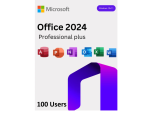Microsoft Office 2024 Professional Plus Key For 100 Users - Windows Devices