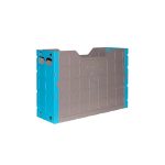 Tidy Files Solid Plastic Container 070121 Lightblue