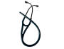 Cardiology Stethoscope Tubing Replacement - Caribbean Blue With Black Coat