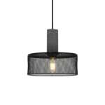 Midnight Mesh Round Pendant Light
